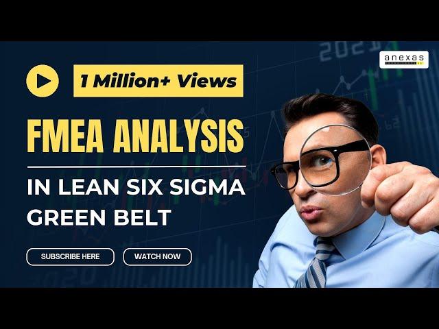 Mastering FMEA | Failure Modes and Effects Analysis Explained | Lean Six Sigma| Anexas | FMEA Guide