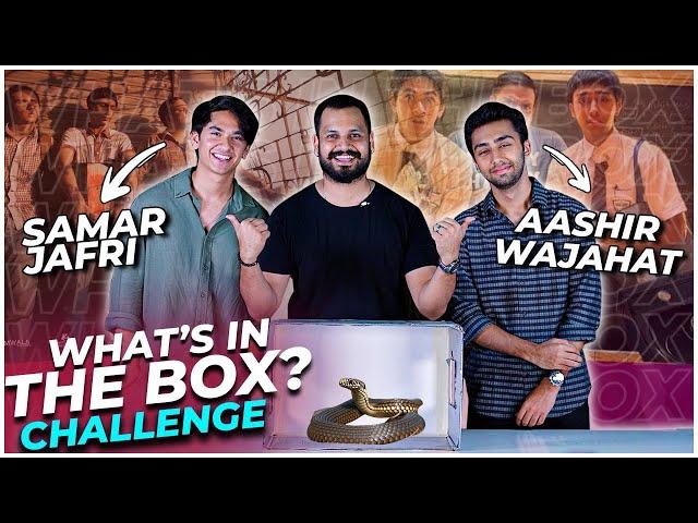 WHAT'S IN THE BOX challenge SEASON 2 ft. Ashir Wajahat & Samar Jafri - Na baligh afraad | Episode 1