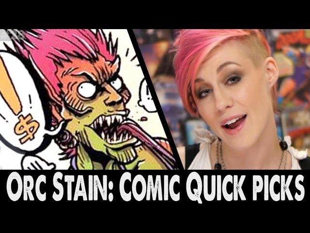 Ep29. Best Weird Comics: ORC STAIN!  Also: DC comics and the WTF initiative.