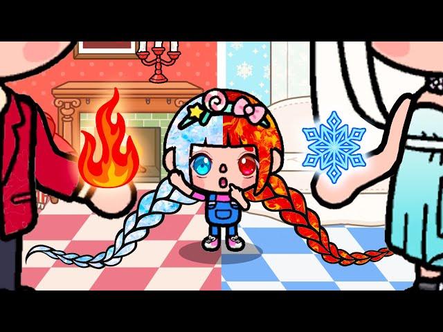 I Have 2 Power: Fire And Ice ️ Sad Story | Toca Life World | Toca Boca