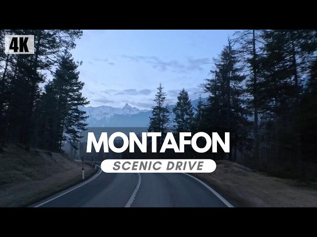 Road to Montafon in the Morning | Vorarlberg | Austria | Scenic Drive | 4K | ASMR