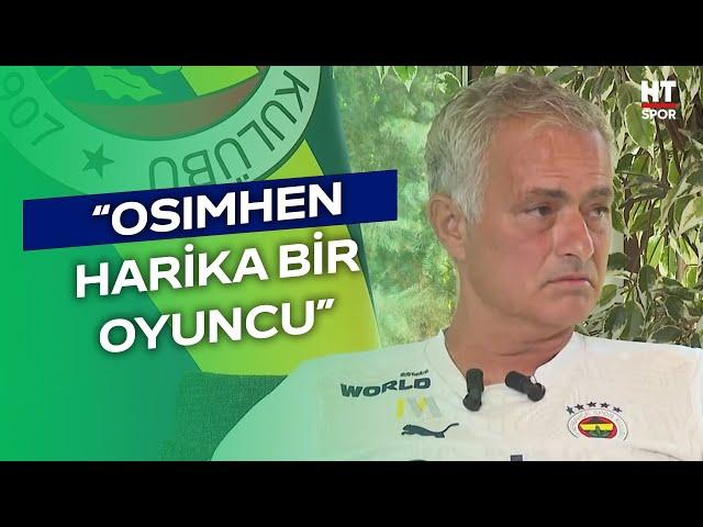 "Victor Osimhen harika bir oyuncu." | Jose Mourinho Özel Röportaj