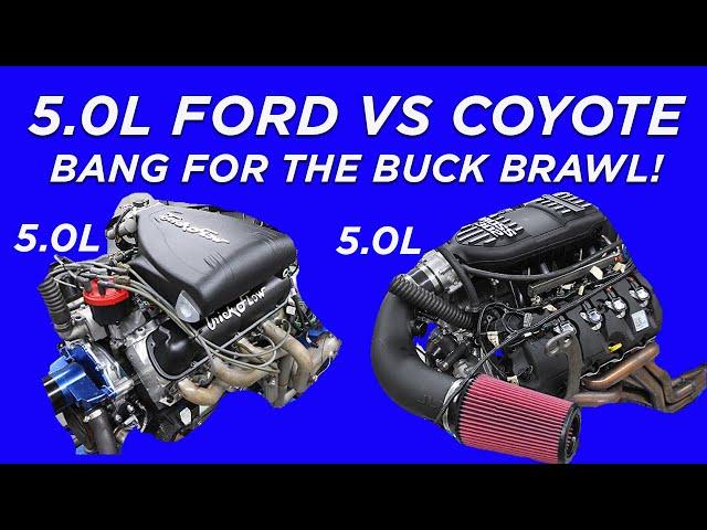 5.0L FORD VS 5.0L COYOTE-WHAT'S THE BEST BANG FOR THE BUCK? HAS MODERN TECHNOLOGY IMPROVED THE 5.0L?