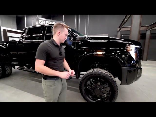 Lifted to the SKY & BLACKED OUT! Dually GMC Truck