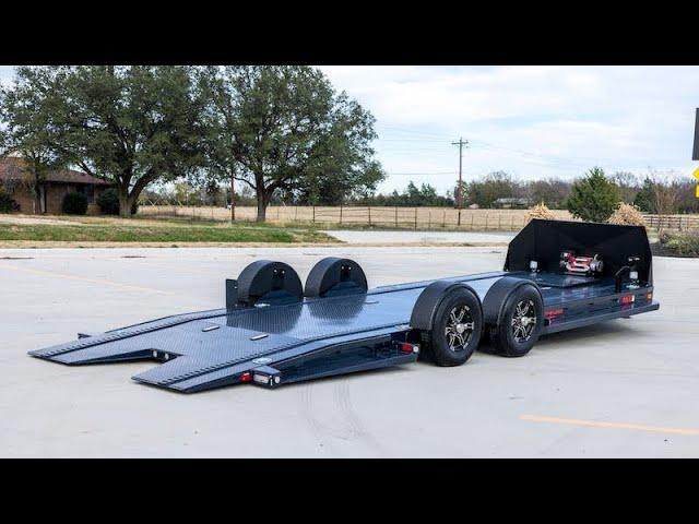 The New A6X Drop N Load CarHauler by MAXX-D Trailers and what they have changed from the 2024 models