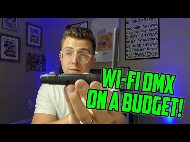 Budget Wi-Fi DMX Control | PKnight DMX Transmitter