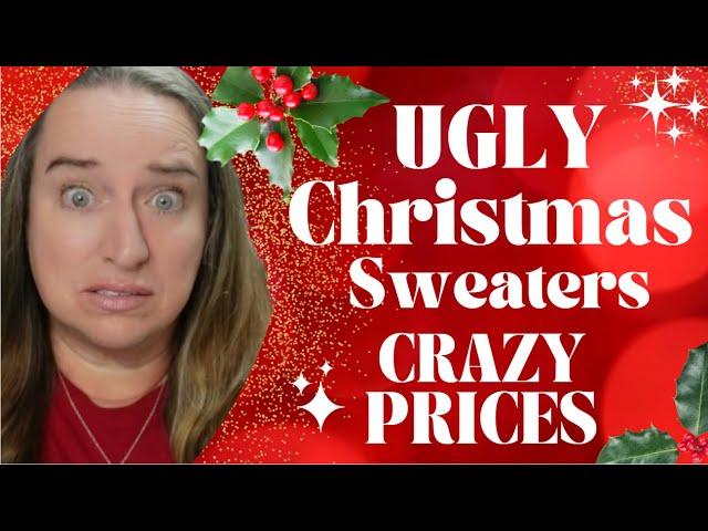 Ugly or Pretty? Christmas Sweaters That Sell for Big Bucks