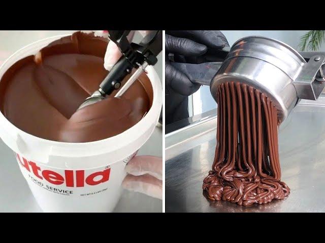 Indulgent NUTELLA Chocolate Cake Recipes You'll Love | So Tasty Chocolate Cake Tutorials