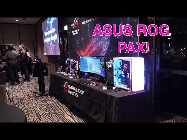 ASUS ROG Hotness at PAX - Thanks to CPU Modder!