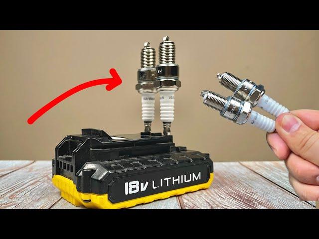 Why haven't you patented this yet? Just one spark plug inserted into the battery!