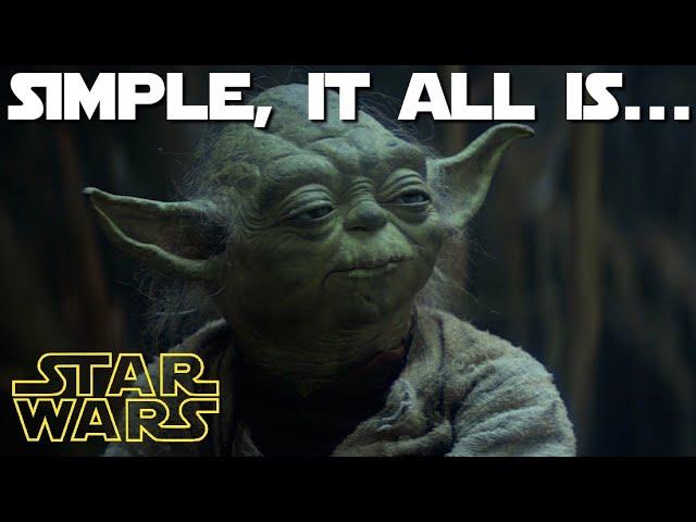 The basic philosophy behind the Jedi Way & Star Wars itself  (Exploring The Force)