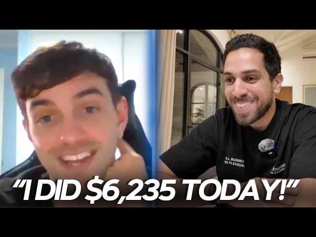My Student Starts at -$2k... Ends with $120k+ in 90 Days (HE REVEALS Everything)