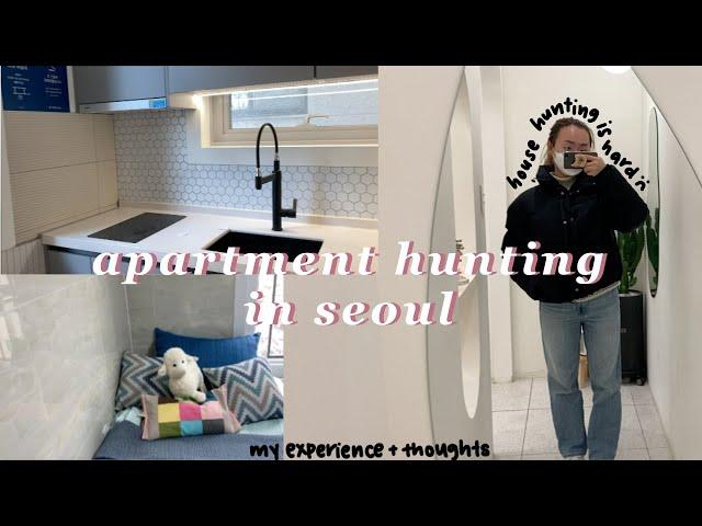 apartment hunting in seoul | one rooms, officetels, prices???