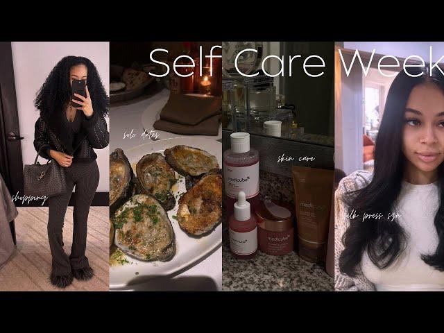 VLOG| Just girly things!! Self care, Solo date, New Korean skincare & more