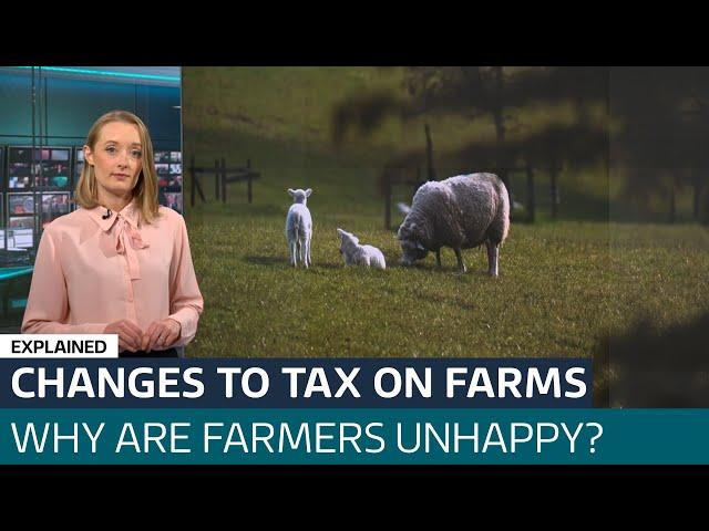 How is inheritance tax on farms changing and why are farmers angry about it? | ITV News