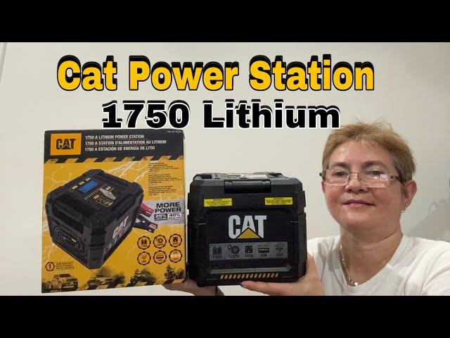 Cat Power Station 1750 Lithium-Costco PPSCL3- Open Box- Review.