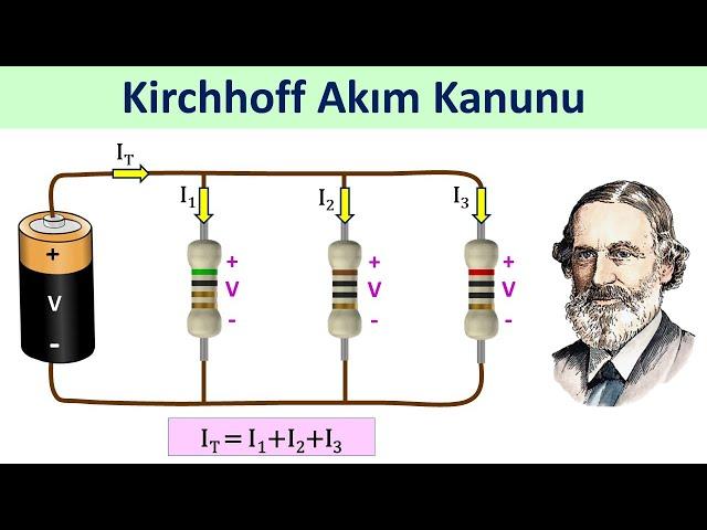 Kirchhoff Akım Kanunu Nedir?  Kirchhoff Kanunları 2/2