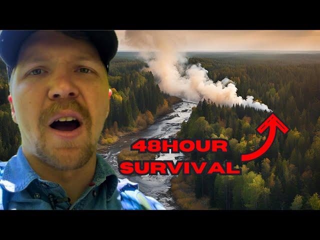 TROUT FISHING SURVIVAL - NO FOOD NO WATER - DOLLARAMA Challenge