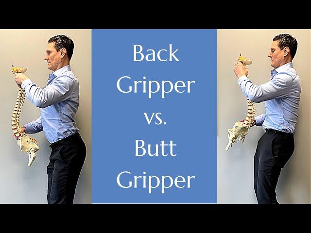 Anterior pelvic tilt vs  Posterior pelvic tilt