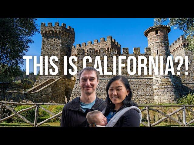 Wine Tasting in Sonoma and Napa Valley + Castello di Amorosa Tour