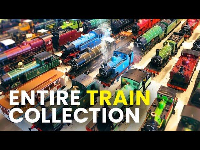 My ENTIRE Model Train Collection (2021) 100+ Models! — Tug's Trains