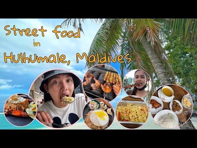 Trying street foods in Hulhumale, Maldives vlog || Aabbyy Perez