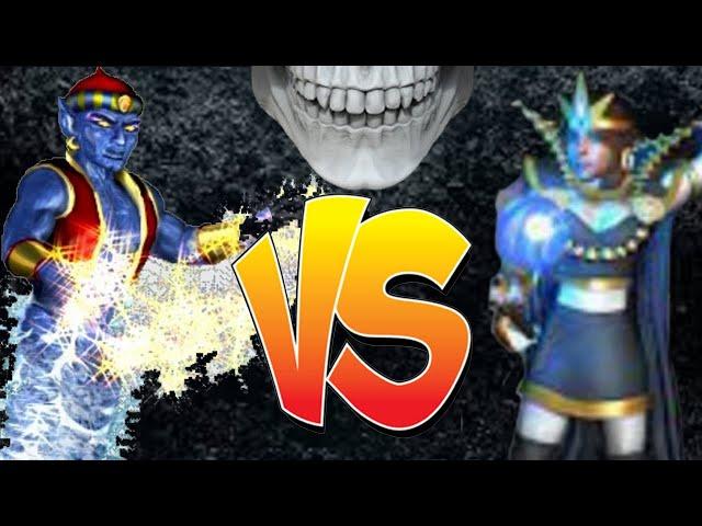 Heroes of Might and Magic III. Master genie VS Caster