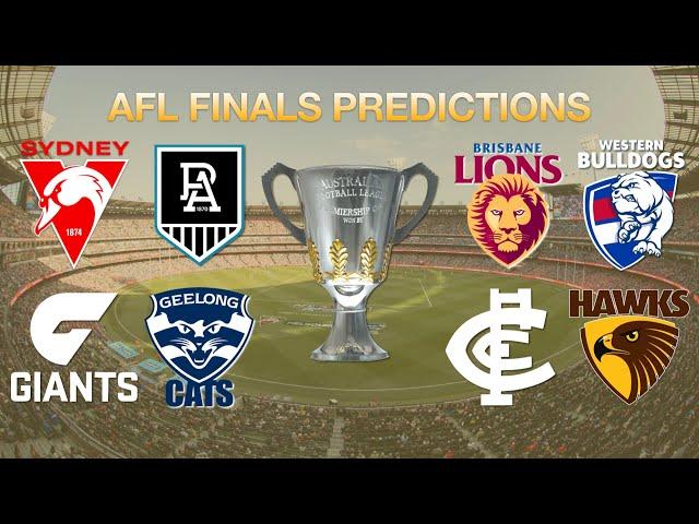 2024 AFL FINALS PREDICTIONS