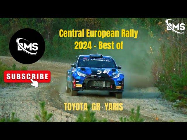 the best of wre rally 2024 | central European Rally 2024 | toyota GR Yaris