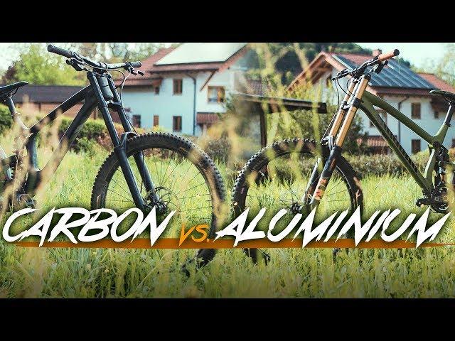 Carbon vs Alu: Downhill Vergleich - TrailTouch