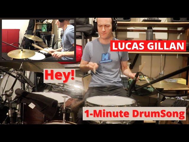 Hey! - 1-Minute DrumSong by Lucas Gillan