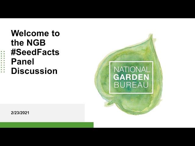 SeedFacts panel discussion