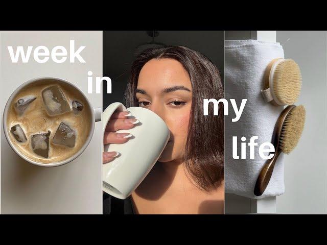 WEEKLY VLOG by your new comfort youtuber | self love, vision board, productive, work vlog