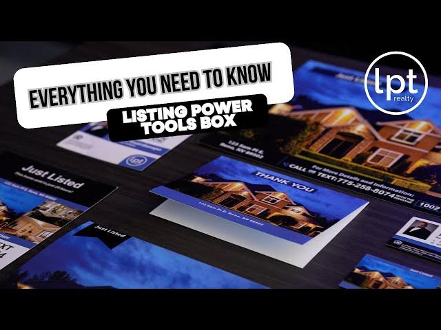 Everything You Need To know: Listing Power Tools Box - LPT Realty