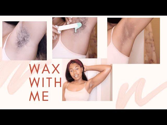 HOW I WAX AT HOME | How to Use Hard Wax | Step-by-Step Tutorial I Everything You Need