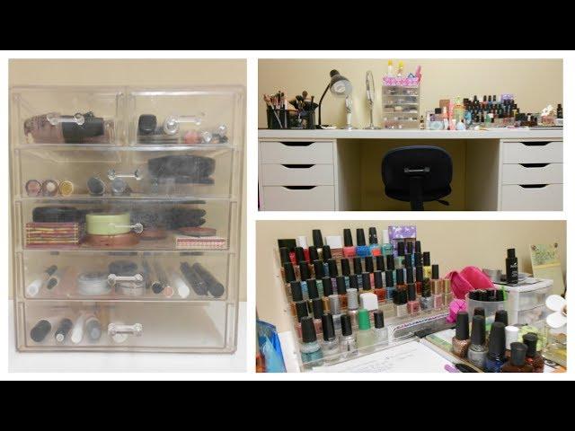 Makeup Collection & Storage 2019 + Beauty Room Tour