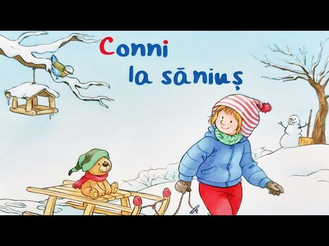 CONNI LA SĂNIUȘ ️️ | Poveste pentru copii | Iarna | Conni se bucură de iarnă | Povești cu Conni