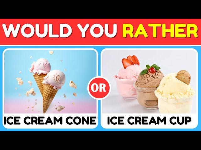 Would You Rather...? |Candy & Sweets Edition |  Challenge | Quiz Spark