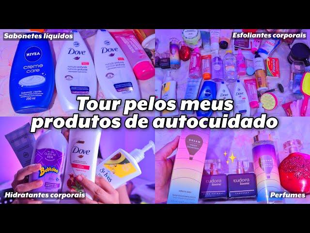 TOUR PELOS MEUS PRODUTOS DE AUTOCUIDADO hidratantes, perfumes, skin care