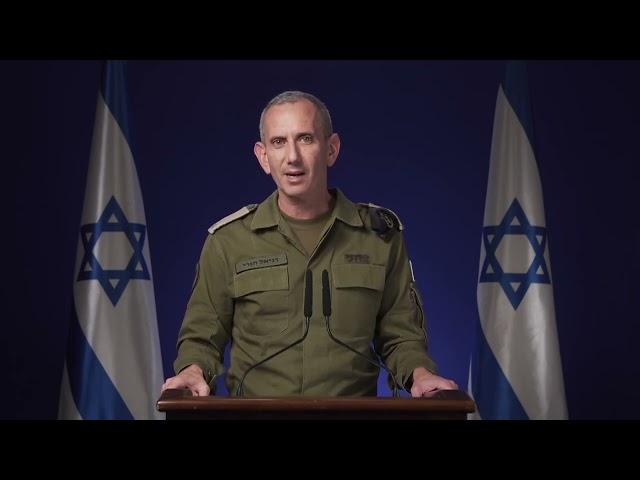 IDF Spox. RAdm. Daniel Hagari on the Murder of the Deceased Hostages