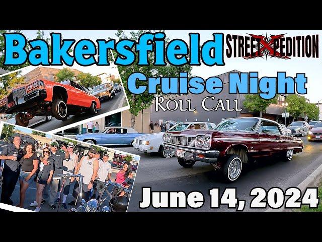 Downtown Bakersfield Cruise Night & Car Club Roll Call