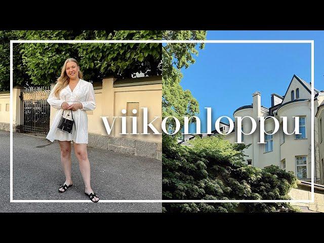 VIIKONLOPPU HELSINGISSÄ, VINTAGE MARKET, SIVELTIMIEN PESUA & KUKKATAULUN MAALAILUA | Katri Konderla