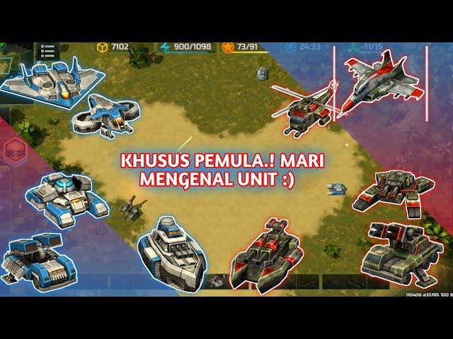 Art of war 3 - Perkenalan Penjelasan kemampuan Unit - unit introduction - unit ability