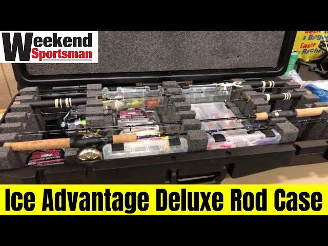 Ice Advantage Deluxe Rod Case For Ice Fishing Rods and Tackle Boxes | Weekend Sportsman