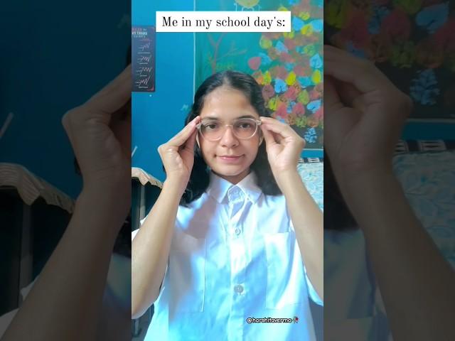 me in my school VS today's kids Harshita verma |#subscribe #shorts#shortsviral #youtube