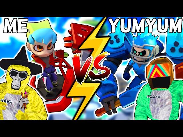 YumYum challenged me to a match in Sky Strikers VR