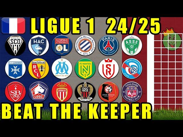 Ligue 1 2024/25 - Beat The Keeper Marble Race / Marble Race King