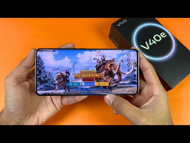 Vivo V40e 5G - PUBG Test | Graphics Settings, Gamplay & Sanhok!