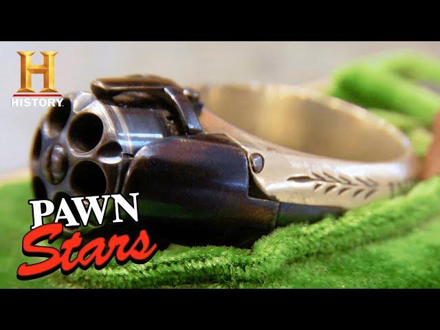 Pawn Stars: Stubborn Seller Refuses to Negotiate on Rare Pistol Ring (Season 4)