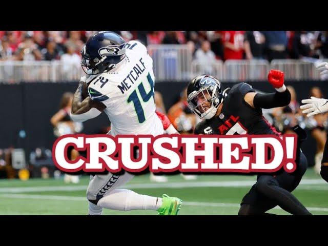 Atlanta Falcon Fans REACTION  to Falcons being CRUSHED by the Seahawks | Seahawks 34 Falcons 14